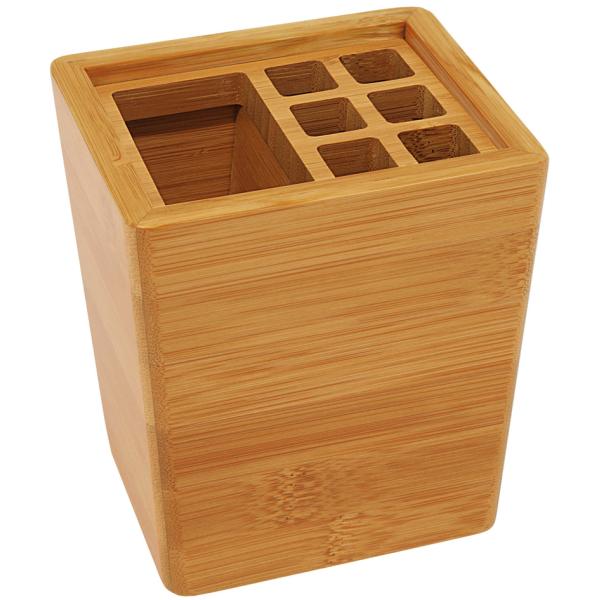 Stifteköcher, aus Bambus, rechteckig WEDO 61 407 (4003801795485)