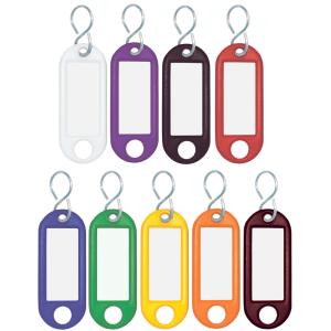 Schlüsselanhänger S-Haken, orange, Großpackung WEDO 262 803406 (4003801038889)