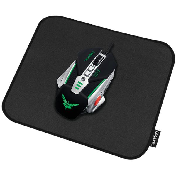 Gaming Maus Pad, vernähte Kanten, Größe XXL, schwarz LogiLink ID0198 (4052792060553)