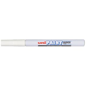 Permanent-Marker PAINT PX203, weiß uni-ball PX203 BL (4902778918258)