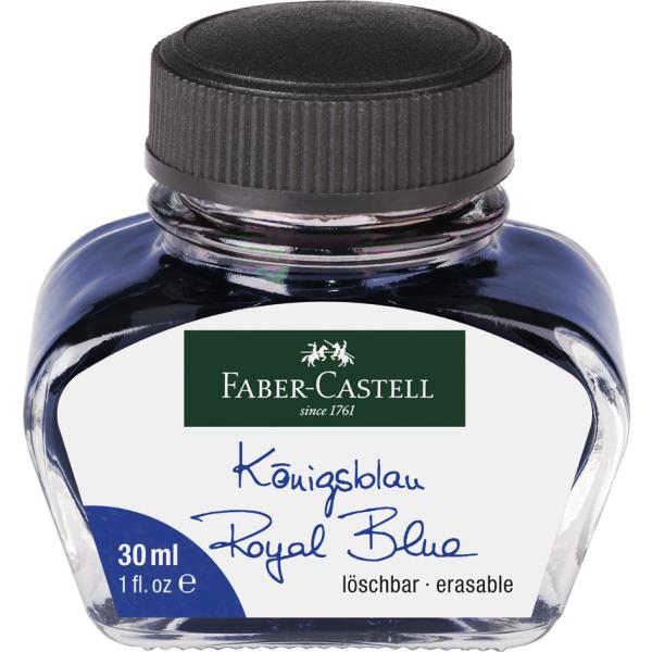 FABER-CASTELL Tinte im Glas, königsblau, Inhalt: 62, 5 ml Faber-Castell 148701 (4005401487012)