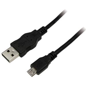 USB 2.0 Kabel, USB-A - USB-B Micro Stecker, 0, 6 m LogiLink CU0057 (4052792001617)