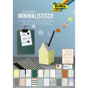 Motivblock 'Minimalistisch', 240 x 340 mm, 20 Blatt folia 48849 (4001868107814)