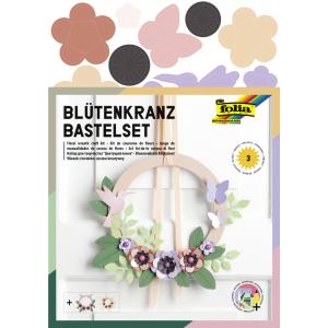 Blütenkranz-Bastelset, für 3 Kränze folia 21904 (4001868118766)
