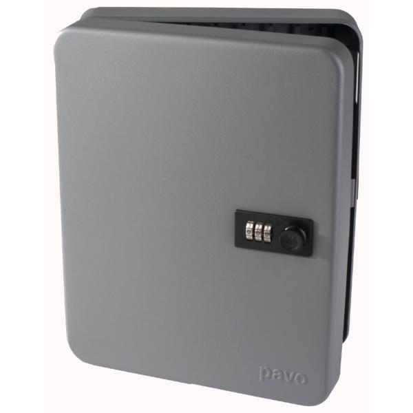 Schlüsselkasten für 36 Schlüssel, dunkelgrau pavo 8041923 (8717448041923)