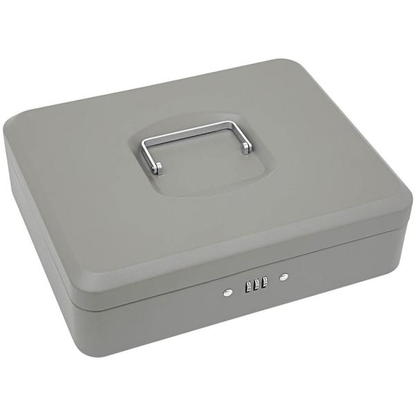 Geldzählkassette Standard, mit Zahlenschloss, grau WEDO 149758012 (4003801863597)