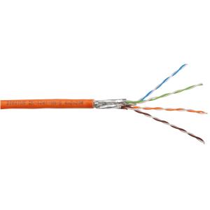 Installationskabel, Kat.7, S/ FTP, 100 m Ring, orange DIGITUS DK-1743-VH-1 (4016032392101)