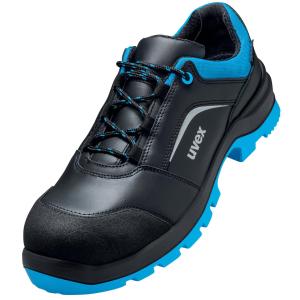 2 xenova Halbschuh S3 SRC, Gr. 43, schwarz/ blau uvex 9555243 (4031101746081)