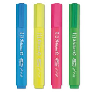 Textmarker 438 Neon, 4er Etui Pelikan 100401673 (4012700918437)