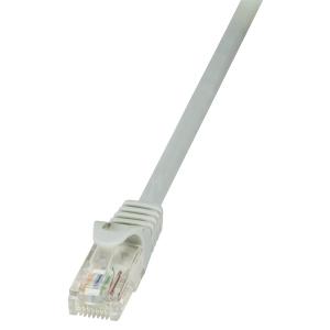 LogiLink Patchkabel, Kat. 5e, U/ UTP, 0, 5 m, grau CP1022U (4052792025521)