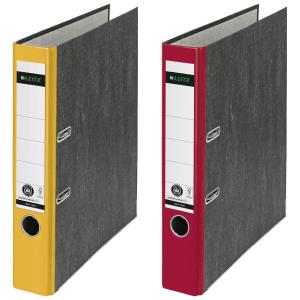 Wolkenmarmor-Ordner, 180 Grad, DIN A4, 52 mm, orange LEITZ 1050-50-45 (4002432359424)