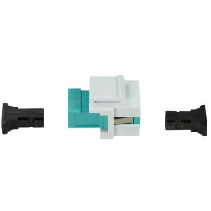 LogiLink LWL Kupplung, 2x SC-Simplex, Multimode, aquablau NK0035 (4052792058130)