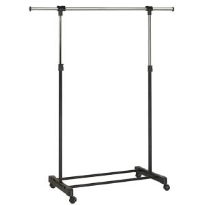 Kleiderständer EXTEND, schwarz/ chrom UNiLUX 400074533 (3595560012459)