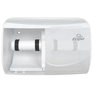 Fripa Toilettenpapier-Spender für 2 Rollen, Kunststoff, weiß fripa 2314011 (4000883100268)