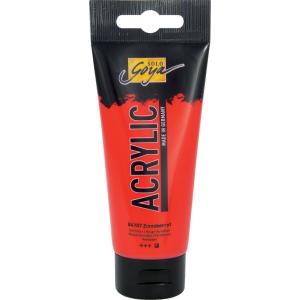 Acrylfarbe SOLO Goya Acrylic, schwarz, 100 ml KREUL 84126 (4000798841263)