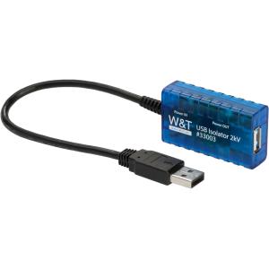 USB-Isolator 2kV Hi-Speed, blau W&T 33003 (4010344330035)