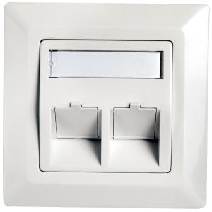 Telegärtner AMJ Unterputzdose 80 x 80 mm, alpinweiß 100021409 (4018359288297)