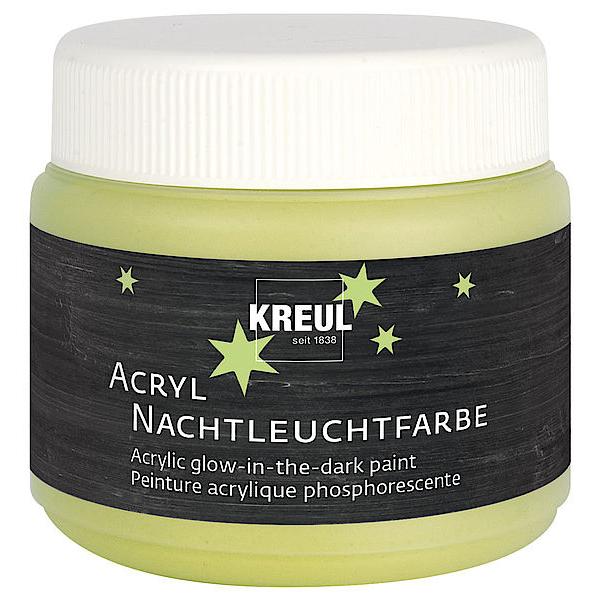 Acryl-Nachtleuchtfarbe, 150 ml, gelb KREUL 74347 (4000798743475)