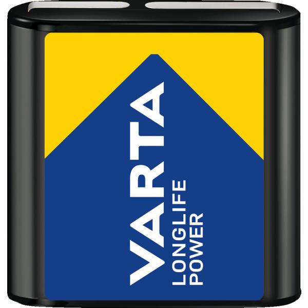 Alkaline Batterie Longlife Power, 4, 5 V Flachblock VARTA 04912 121 411 (4008496559947)