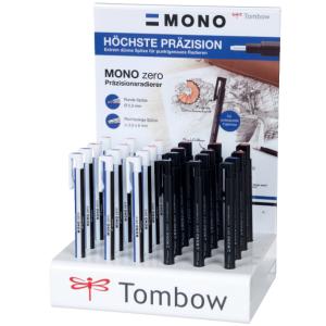 Tombow Radierstift 'MONO zero', 24er Display TOMBOW EH-KU-24P-A (4003198501959)