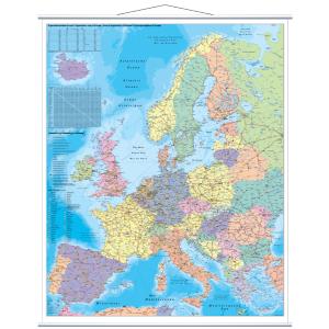 Europakarte, laminiert, 970 x 1.370 mm FRANKEN KAM700 (4016946186360)