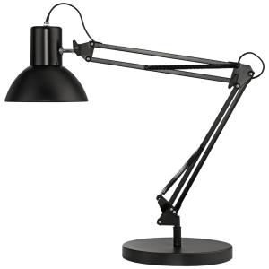 Tischleuchte SUCCESS 66, Klemme/ Sockel, schwarz UNiLUX 400093600 (3595560014552)