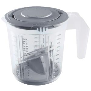 messkannen-Set 'matteo', PP, nordic-grey/ transparent keeeper 3004568015500 (4052396084061)