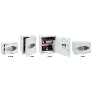 Einbruchschutz-Tresor FORTRESS PRO SS1441E, weiß phoenix (5032548009387)