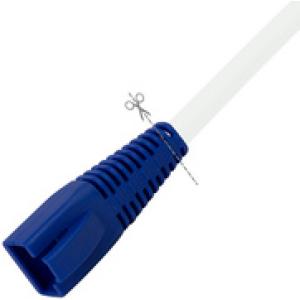 LogiLink Knickschutztülle für RJ45 Stecker, kürzbar, blau MP0059 (4052792068818)