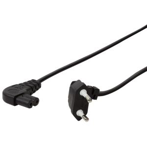 Stromkabel, Eurostecker - Eurokupplung, 0, 75 m LogiLink CP134 (4052792039771)