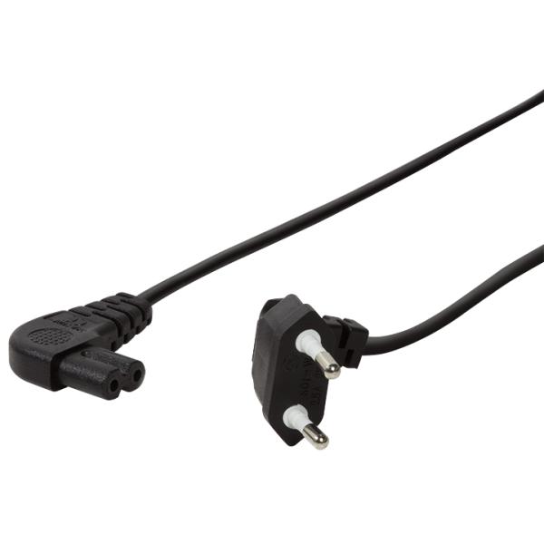 Stromkabel, Eurostecker - Eurokupplung, 0, 75 m LogiLink CP134 (4052792039771)