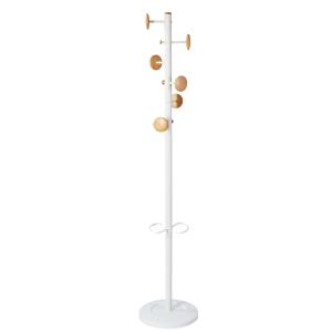 Garderobeständer 'MUSIC', (H)1.750 mm, weiß ALBA PMMUSIC BC (3129710016204)