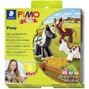 kids Modellier-Set Form & Play 'Pony', Level 2 FIMO 8034 08 LY (4007817806142)