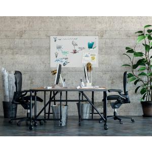 Glas-Magnetboard Artverum matt super-weiß 91x46 cm SIGEL GL546 (4004360794780)