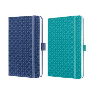 Notizbuch Jolie Flair, Kunstleder, DIN A5, mint sigel JN133 (4004360792380)