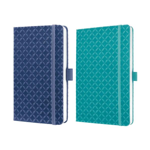 Notizbuch Jolie Flair, Kunstleder, DIN A5, mint sigel JN133 (4004360792380)