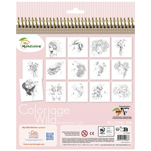 Zeichenbuch 'Wild 2' My Mandarine GY068C (3609510520687)