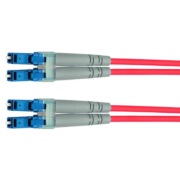 Telegärtner LWL Patchkabel, LC-Duplex - LC-Duplex, OM3, 3 m 100011366 (4018359320300)