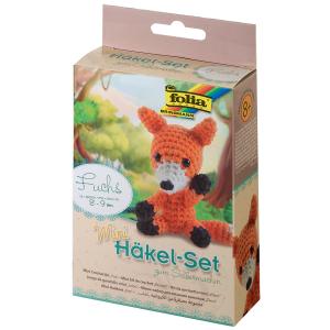 Mini-Häkelset 'Fuchs' folia 23907 (4001868083118)