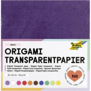 Transparentpapier-Faltblätter, 150 x 150 mm folia 825/1515 (4001868825152)