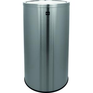 Abfalleimer 'the swing', 50 Liter, Edelstahl, silber helit H2404500 (4012086023169)