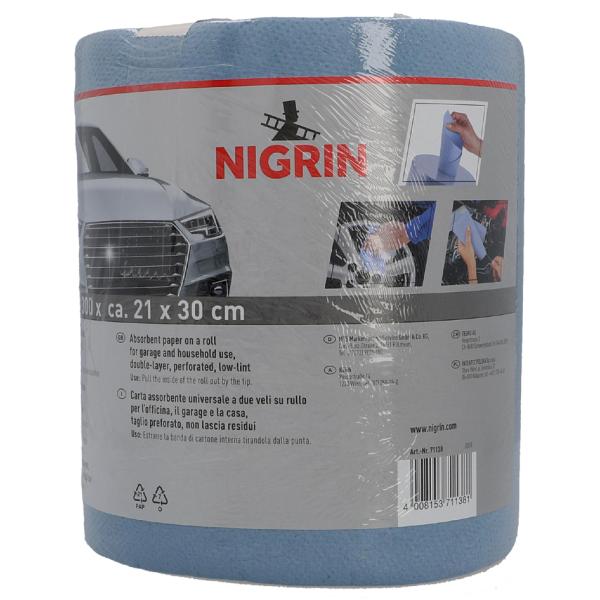 Putzrolle, 2-lagig, blau NIGRIN 71138 (4008153711381)
