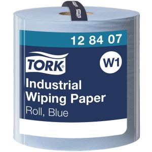 TORK Industrie-Putzrolle, 3-lagig, blau, 340 m tork 128407 (7322540345056)