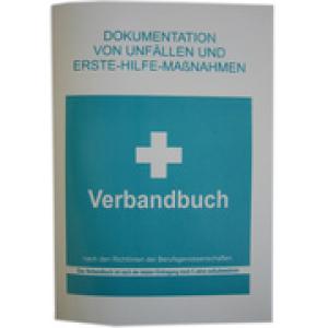LEINA Verbandbuch, DIN A5, Farbe: weiß/ grün REF 59011 (4011166590119)