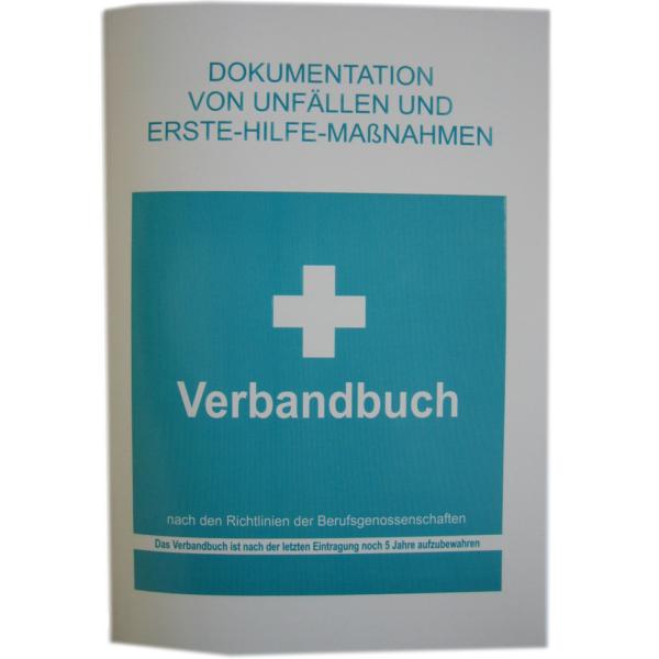 LEINA Verbandbuch, DIN A5, Farbe: weiß/ grün REF 59011 (4011166590119)