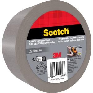 Gewebeklebeband, 50 mm x 50 m, silber 3M MON 50X50 (4064035162368)