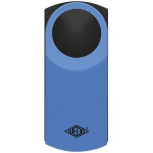 Rechtecklupe SWING-IT mit LED-Beleuchtung, blau-metallic WEDO 271 7603 (4003801862132)