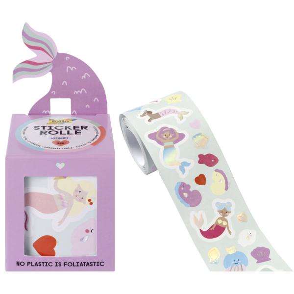 folia Stickerrolle Flowers/Bees 4m 416 Stück