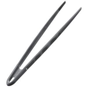 Küchenzange, geriffelte Innenseite, schwarz GastroMax 6520-1 (7316830652016)