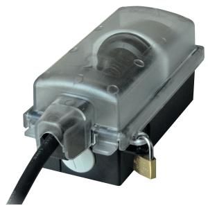 Gartensteckdose Serie 9015, 1-fach, Zentralstecker BACHMANN 924.349 (4016514081677)